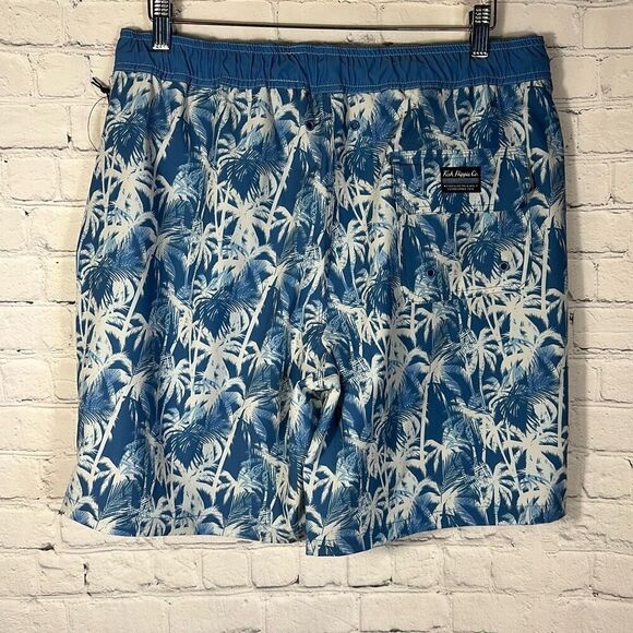 Fish Hippie Mens Volley Swim Trunks 8” Sailor Swimwear Board Shorts size L NEW - Picture 6 of 8